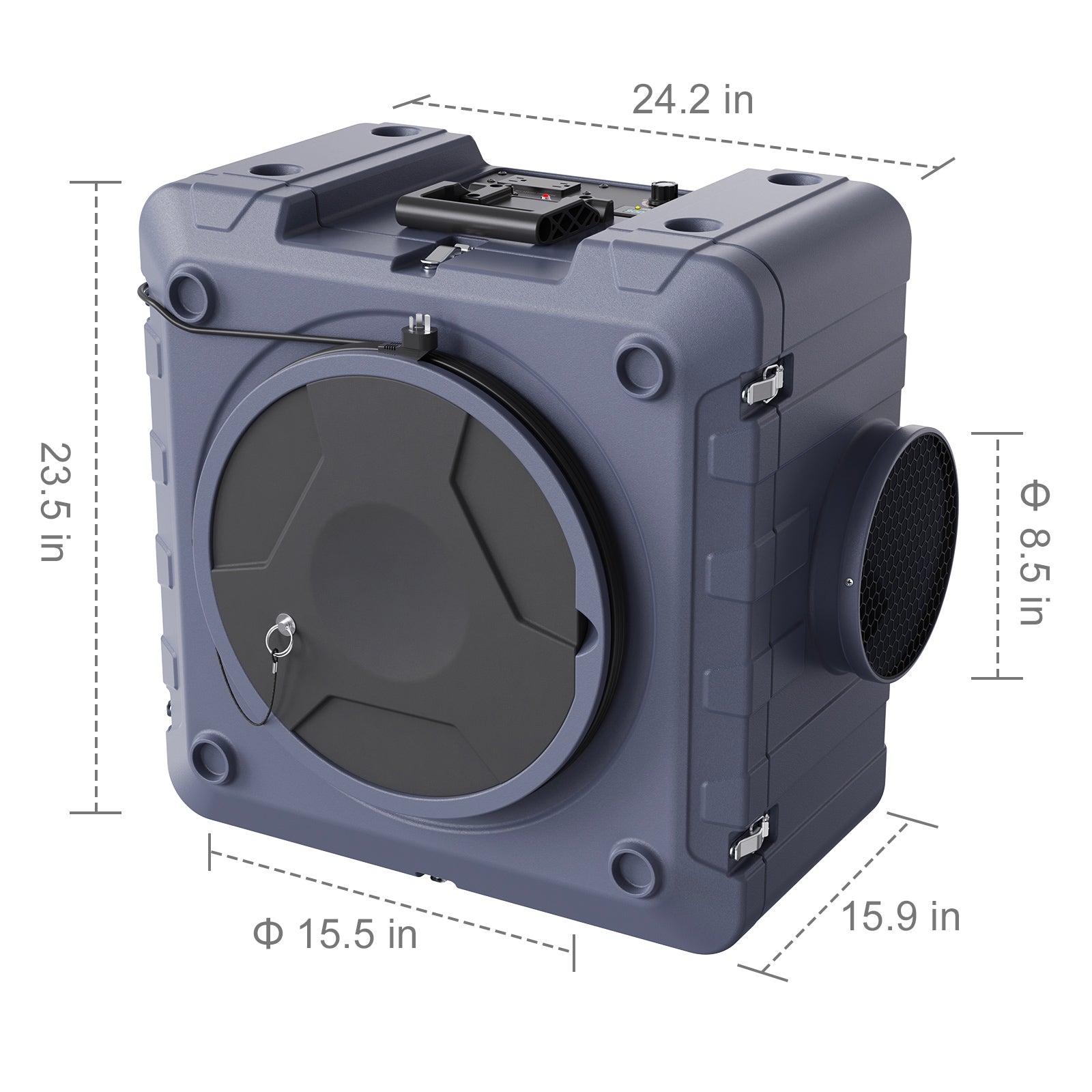 Air Scrubber with 3-Stage Filtration