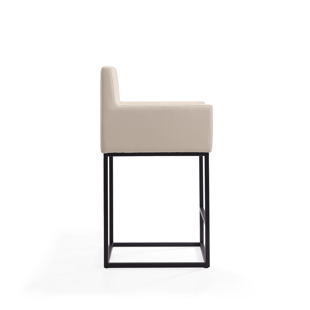 Ambassador Metal Upholstered Counter Stool