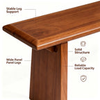 Solid Wood Dining Bench