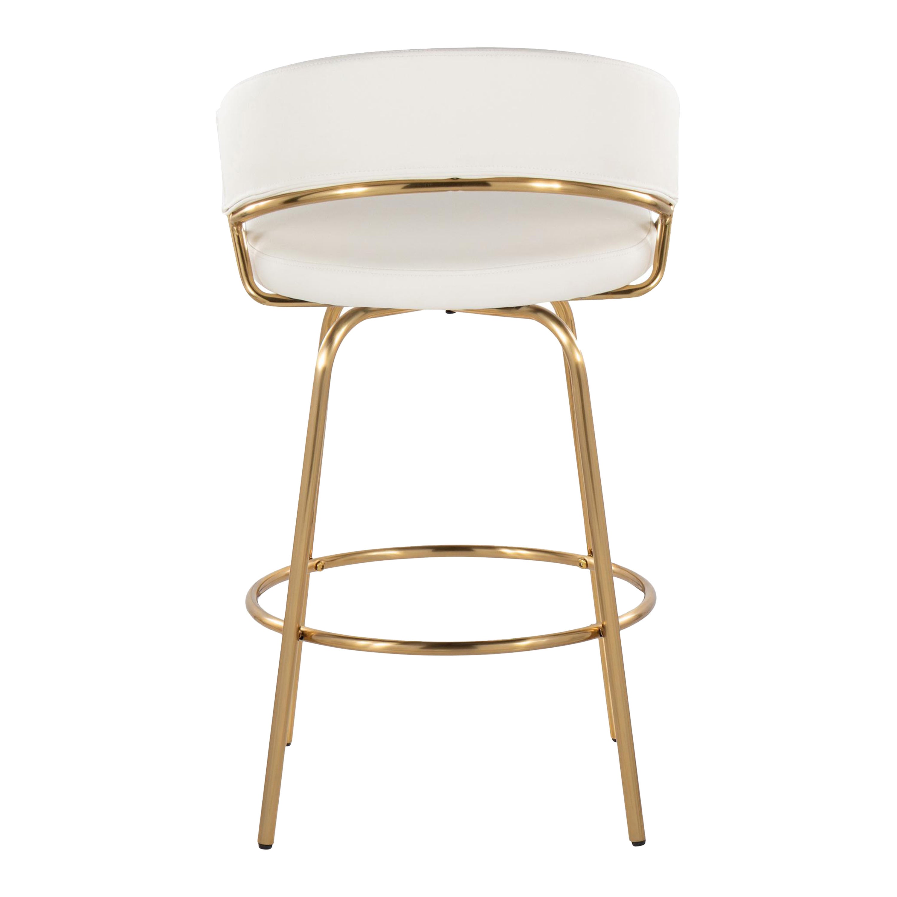 Jie Fixed-Height Contemporary Counter Stool with Swivel