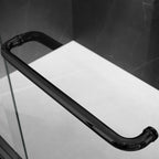 60'' W x 74'' H Sliding Frameless Shower Door with 6mm Tempered Glass