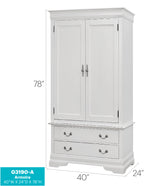 Louis Phillipe G3190-A Armoire