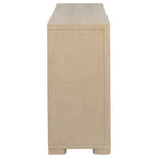 Mirador Light Elm 6-Drawer Bedroom Dresser