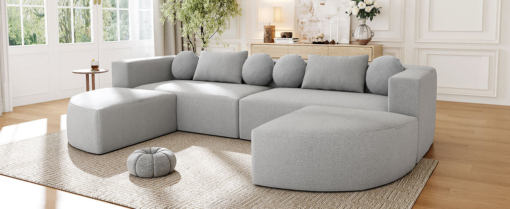 Boneless Couch Modular Sectional Sofa
