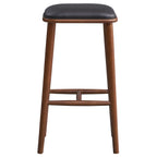 Jason Mid-Century Modern PU Leather Bar Stool