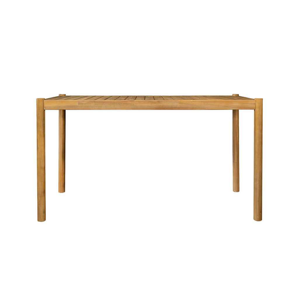 5-Piece Outdoor Acacia Wood Dining Set
