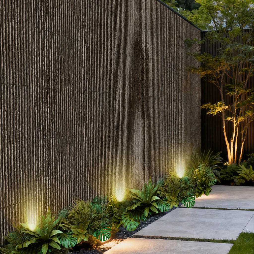 3D Faux Stone Wall Panels - 12 PCS PU Wainscoting Panel
