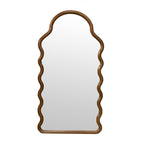 Arch Wood Mirror with Unique Frame