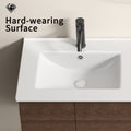 Double Bowl Ceramic Bathroom Sink