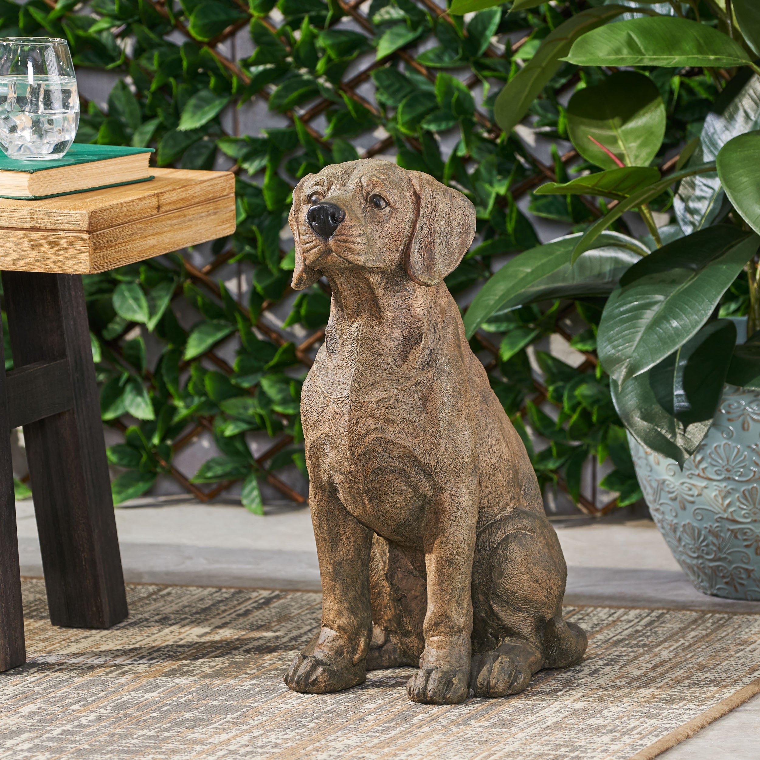 MGO Dog Decor - Outdoor Dog Statue