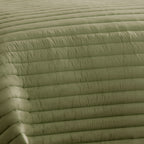 Excursion Puffer Quilted Comforter Set - 3 Pc F/Q Army