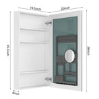 Frameless Mirror Medicine Cabinet - 20'' W x 36'' H