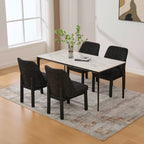 21.46" Wide Modern Minimalist Dining Chair Set of 4