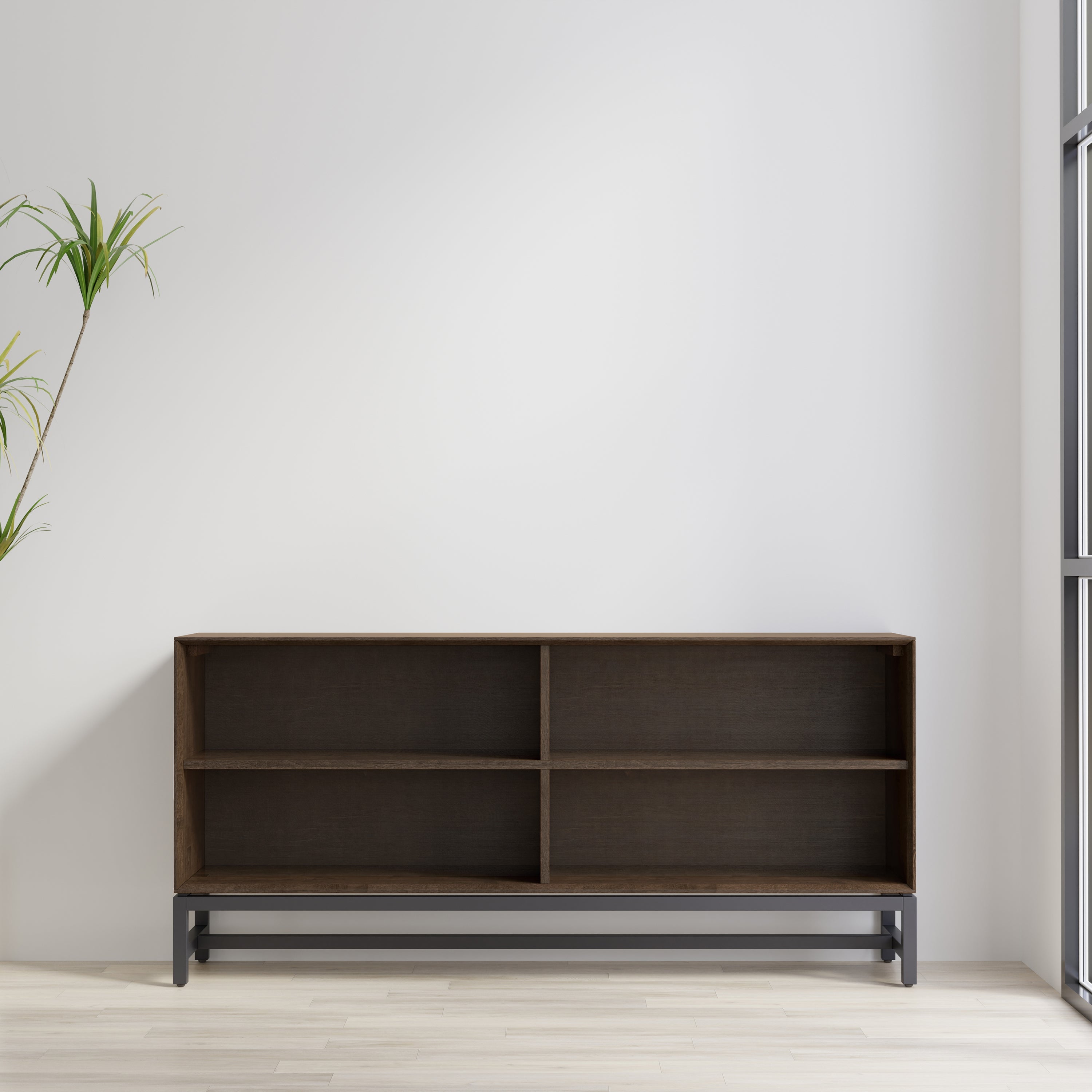 Banting Low Wide Bookcase