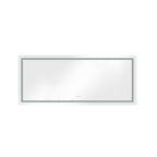 72" x 30" LED Bathroom Mirror with Front and Backlight