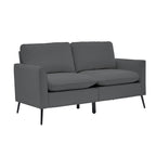TS Cat Paw Leather Upholstered Loveseat