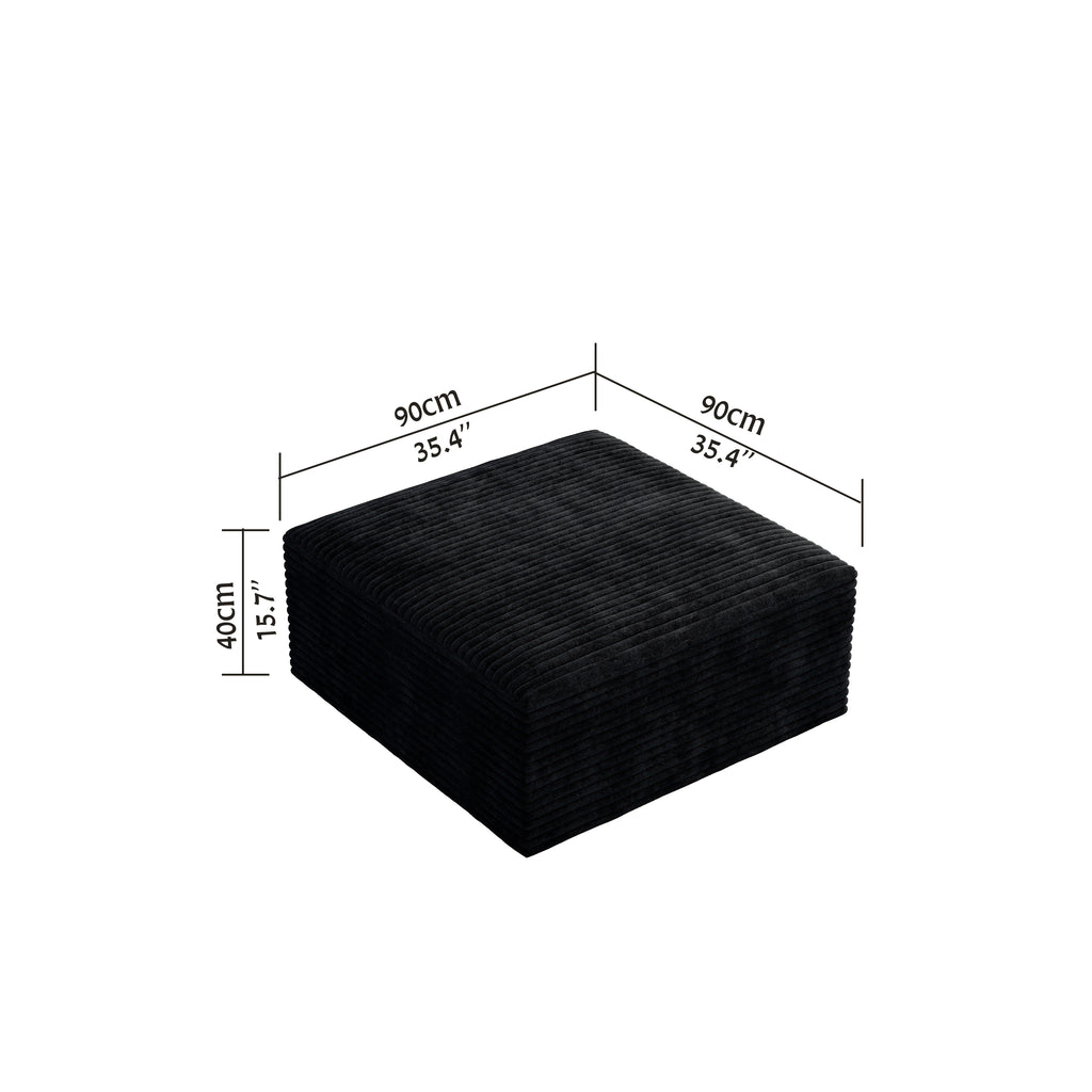 SP-009M Black Ottoman