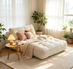 Folding Sofa Bed - Convertible Sleeper Chair with Pillow