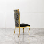 Contemporary Stainless Steel Dining Chair