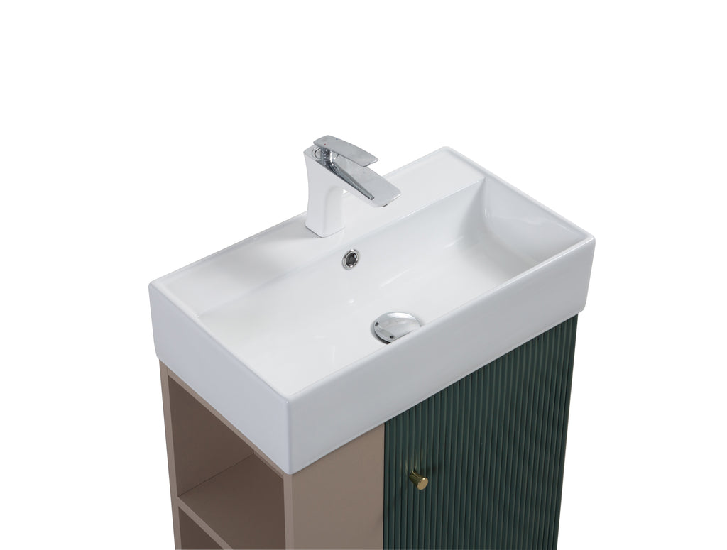 21.6" Glossy Vessel Sink