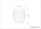 Nellie Cast Aluminum Side Table