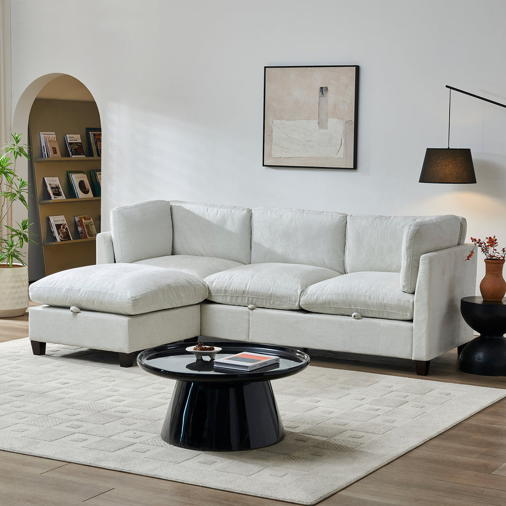 96.5" Sectional Couch for Living Room