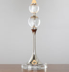 26" Contemporary Crystal Table Lamp
