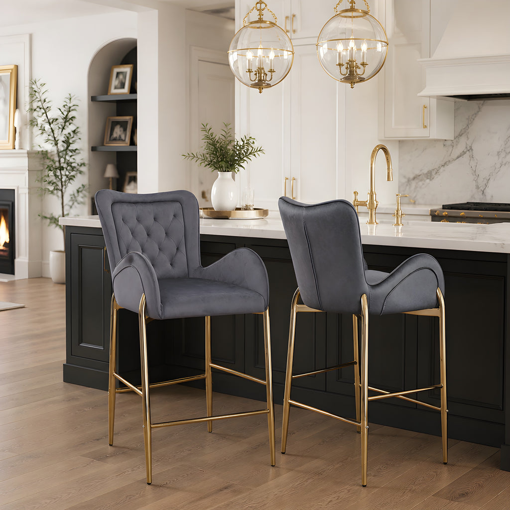 28.75inch Counter Height Bar Stools Set of 2