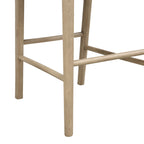 Ladder Back Bar Stool with Ladder Back (Set of 2)
