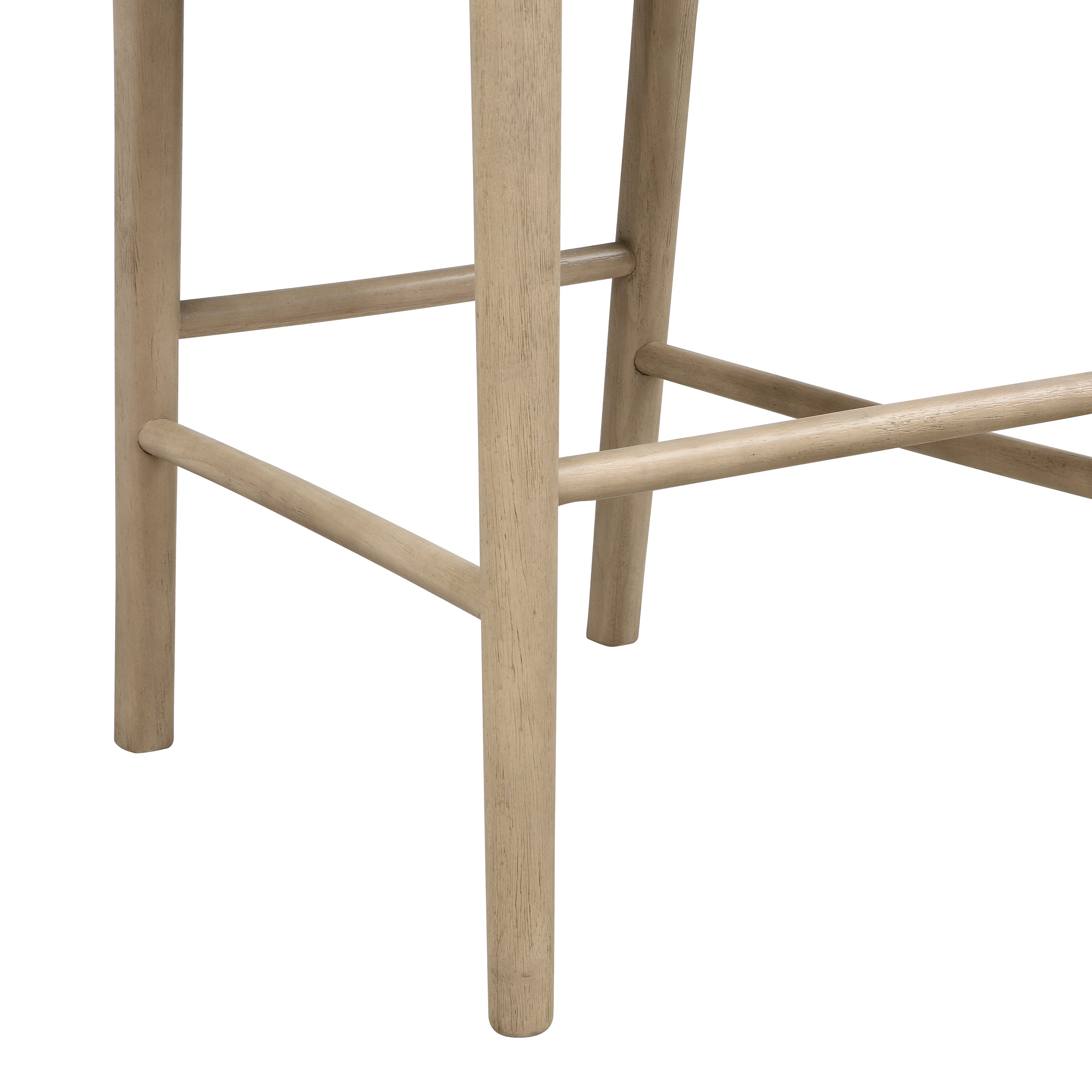 Ladder Back Bar Stool with Ladder Back (Set of 2)