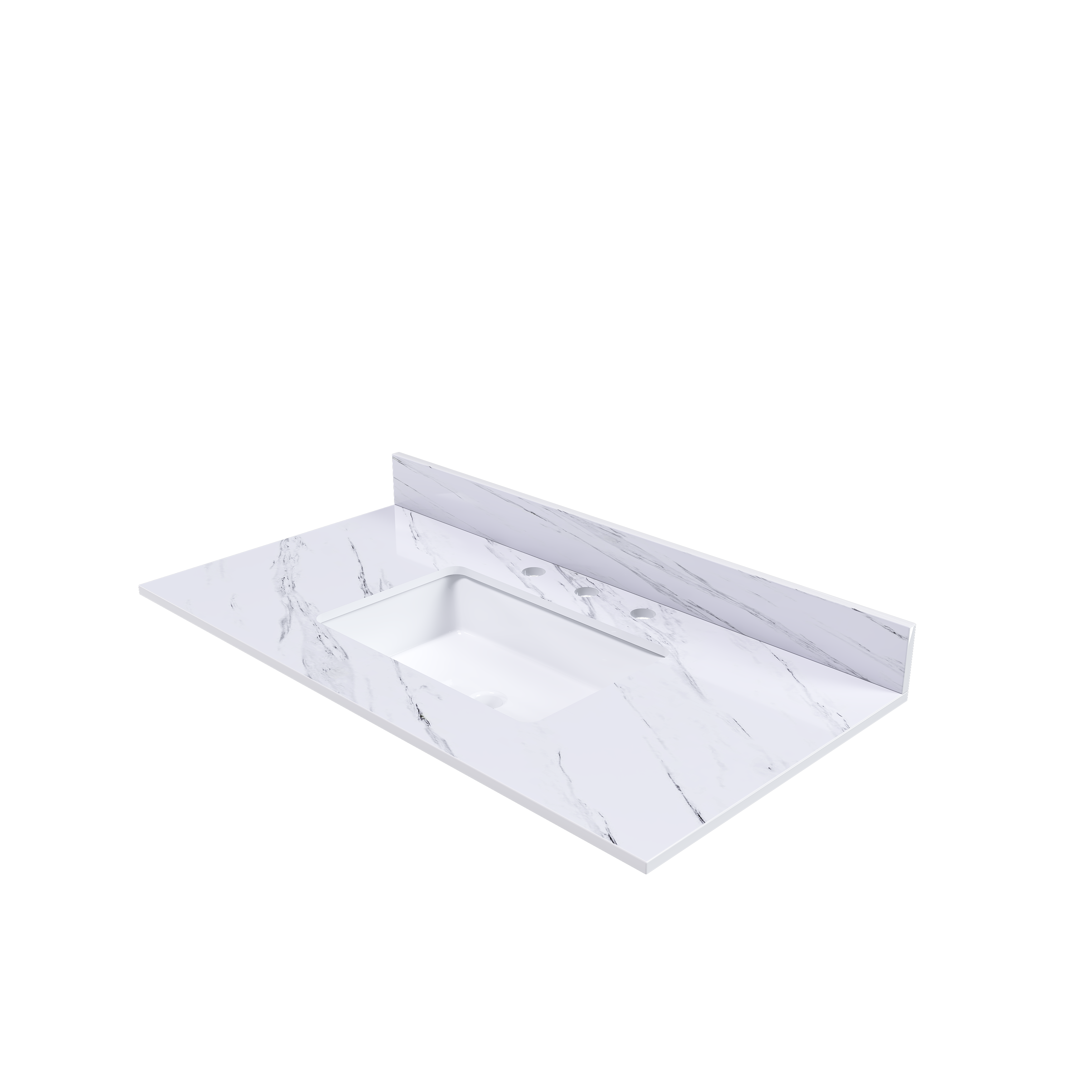 43 Inch Marble Vanity Top