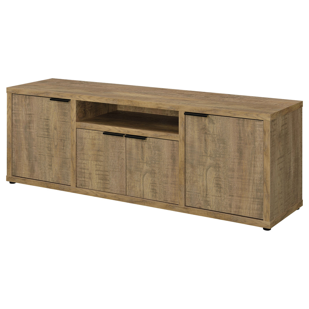 Noriega Mango 4-Door Engineered Wood TV Stand