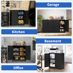 Metal Storage Cabinet with Lock