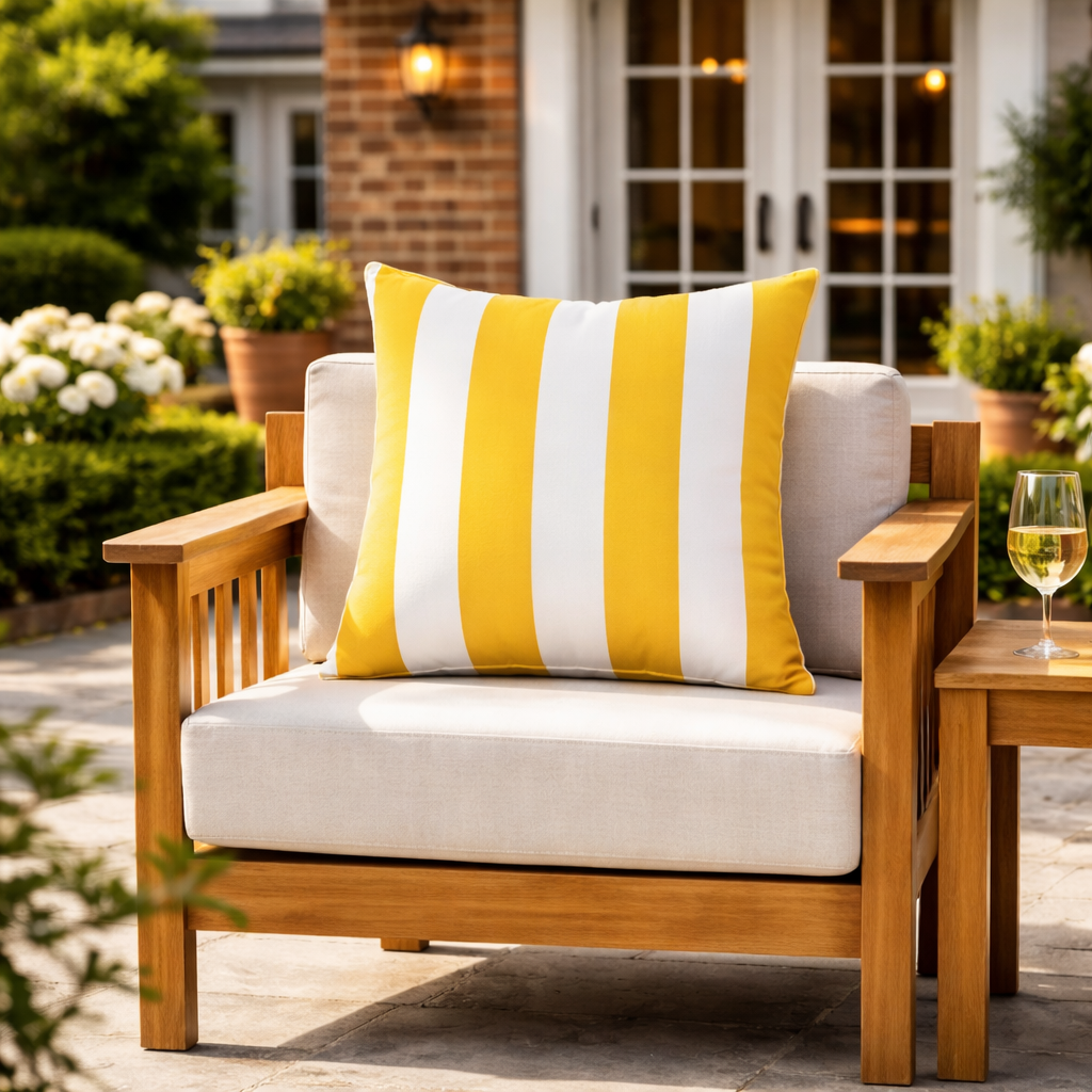 6 Pack Outdoor Pillow Covers - 18x18 Inch