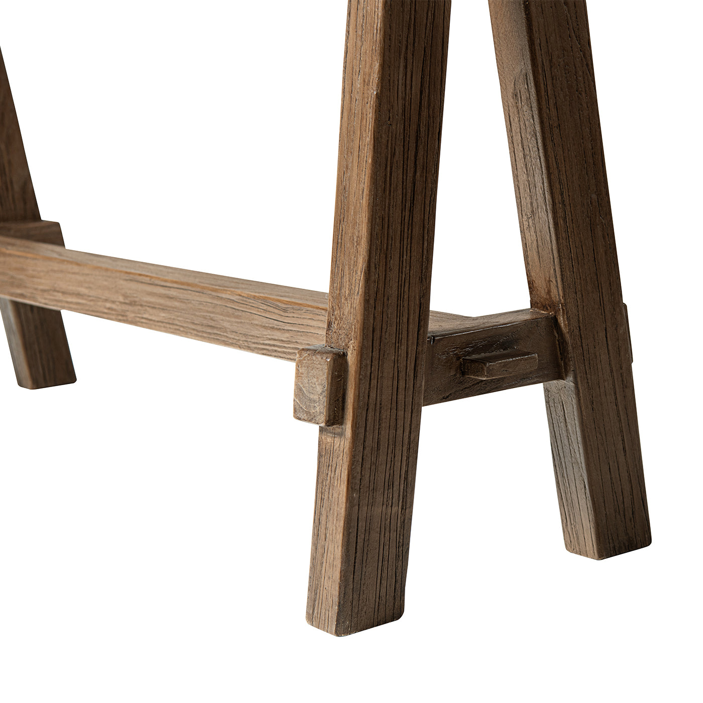 Hawthorne 60" Solid Reclaimed Elm Trestle Console Table