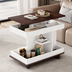 U-Can Adjustable End Table with Wheels