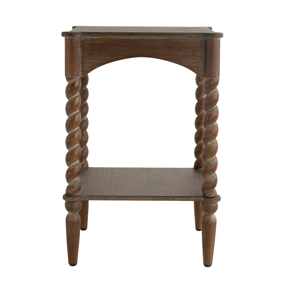 Distressed Rustic Side Table