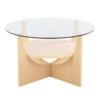 U-Shaped Contemporary Coffee Table
