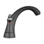 Two Handle 4 Inch Centerset Bathroom Sink Faucet with Pop-Up Drain