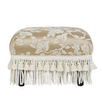 Fiona Accent Footstool Ottoman, Champagne