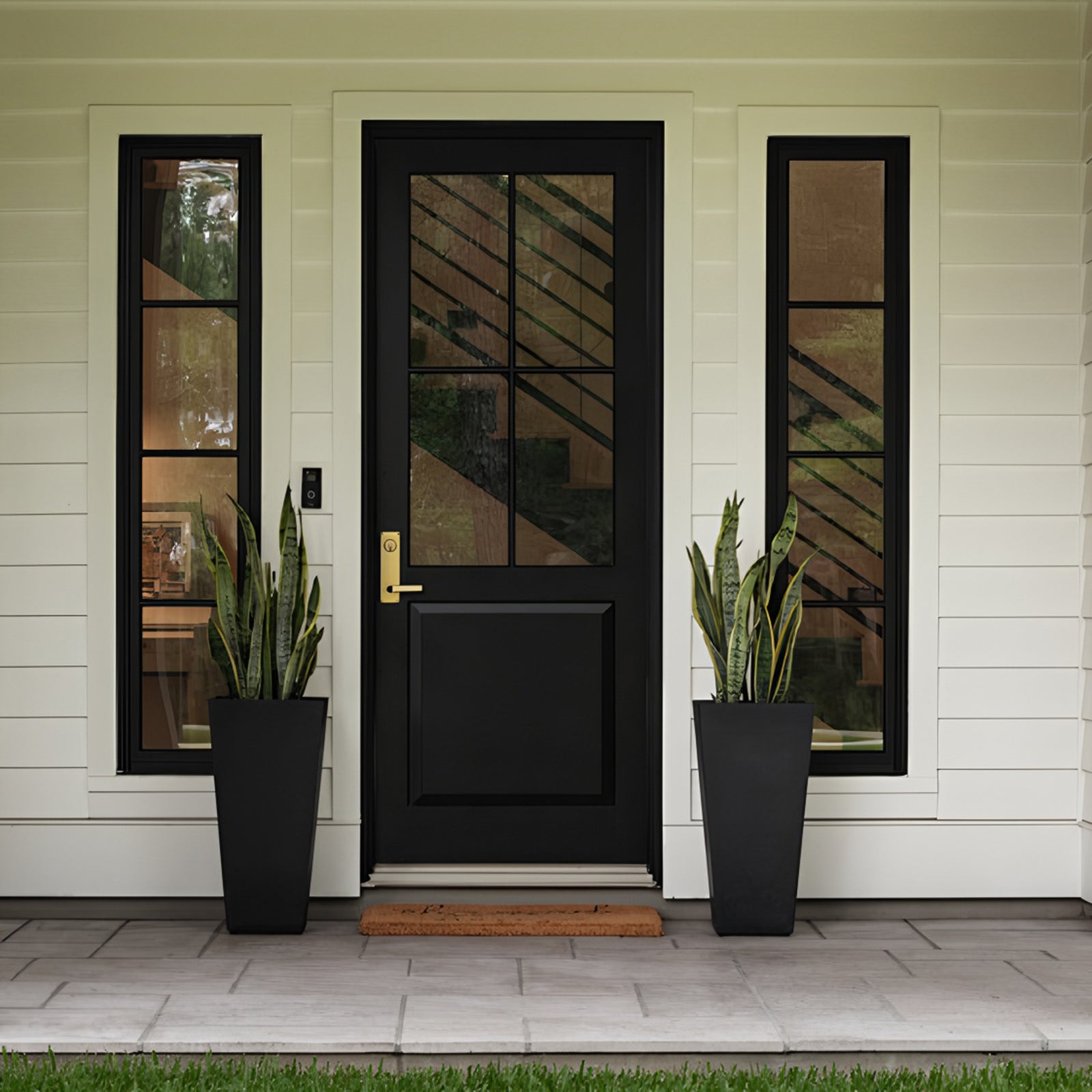 22" Tall Planter Set of 2, Outdoor & Indoor