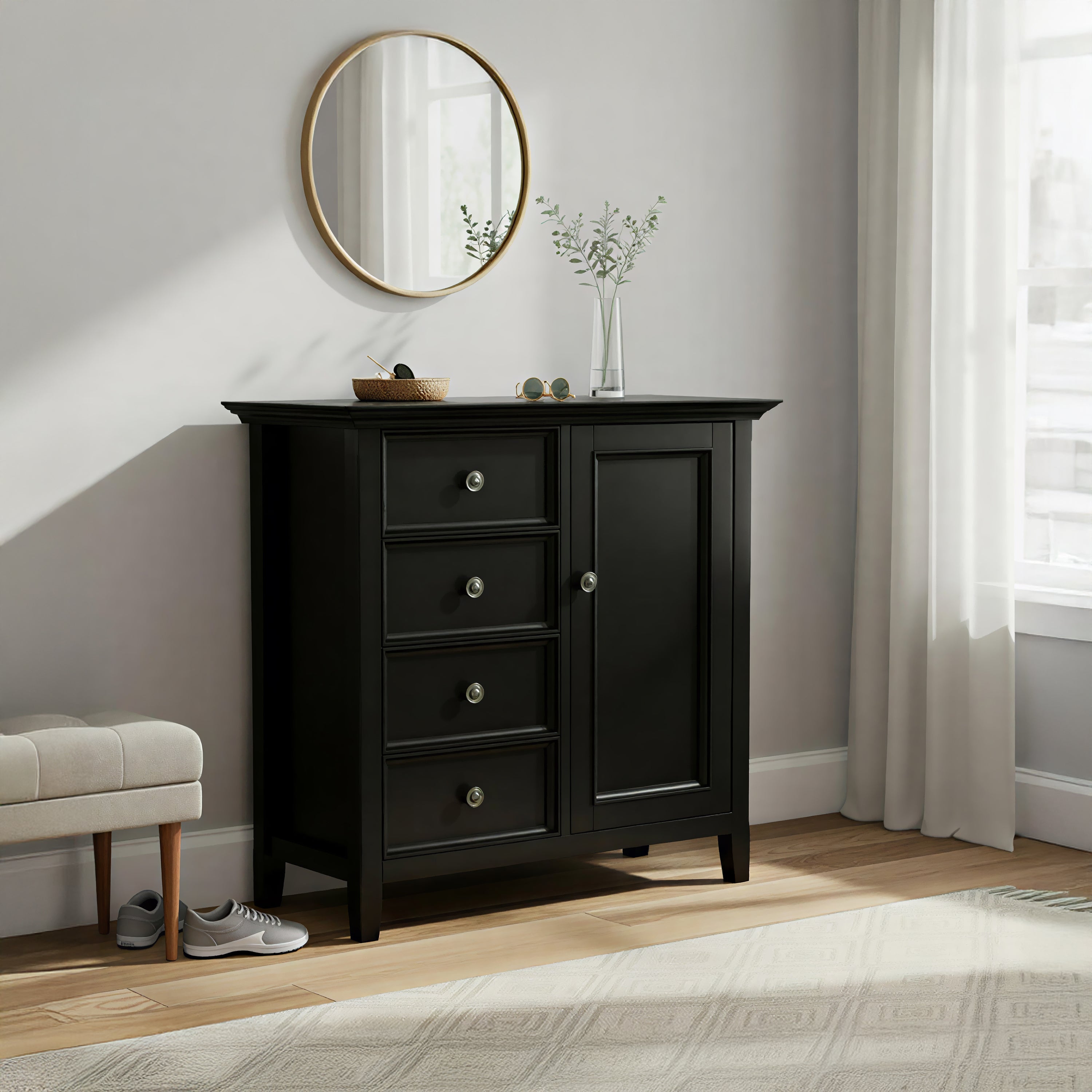 Amherst 4 Drawer Storage Cabinet