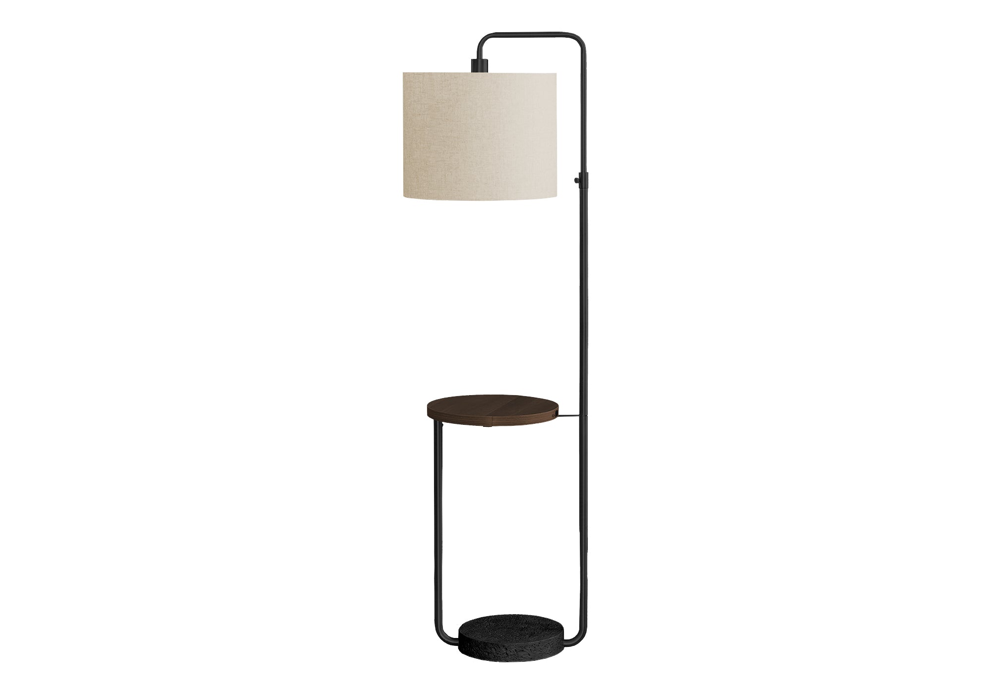 Modern 67" Floor Lamp with USB Port