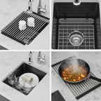 Quartz Kitchen Sink 14.82" x 17.55" x 8.38"