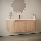 Arcora 36 Inch Wall Mounted Bathroom Vanity