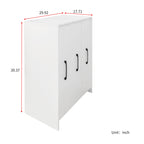 Bookcase with Three Pulled Out Doors