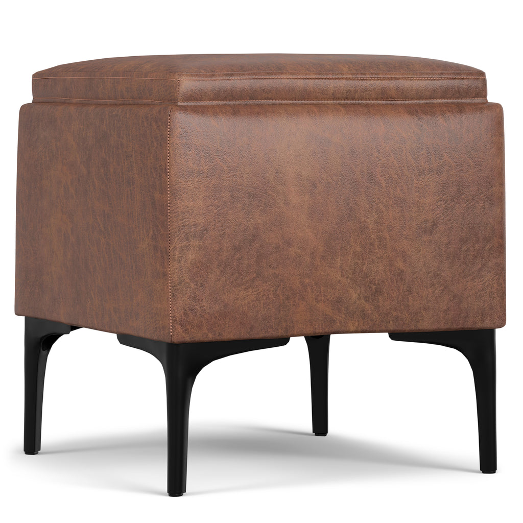 Natasha Storage Ottoman with Tray