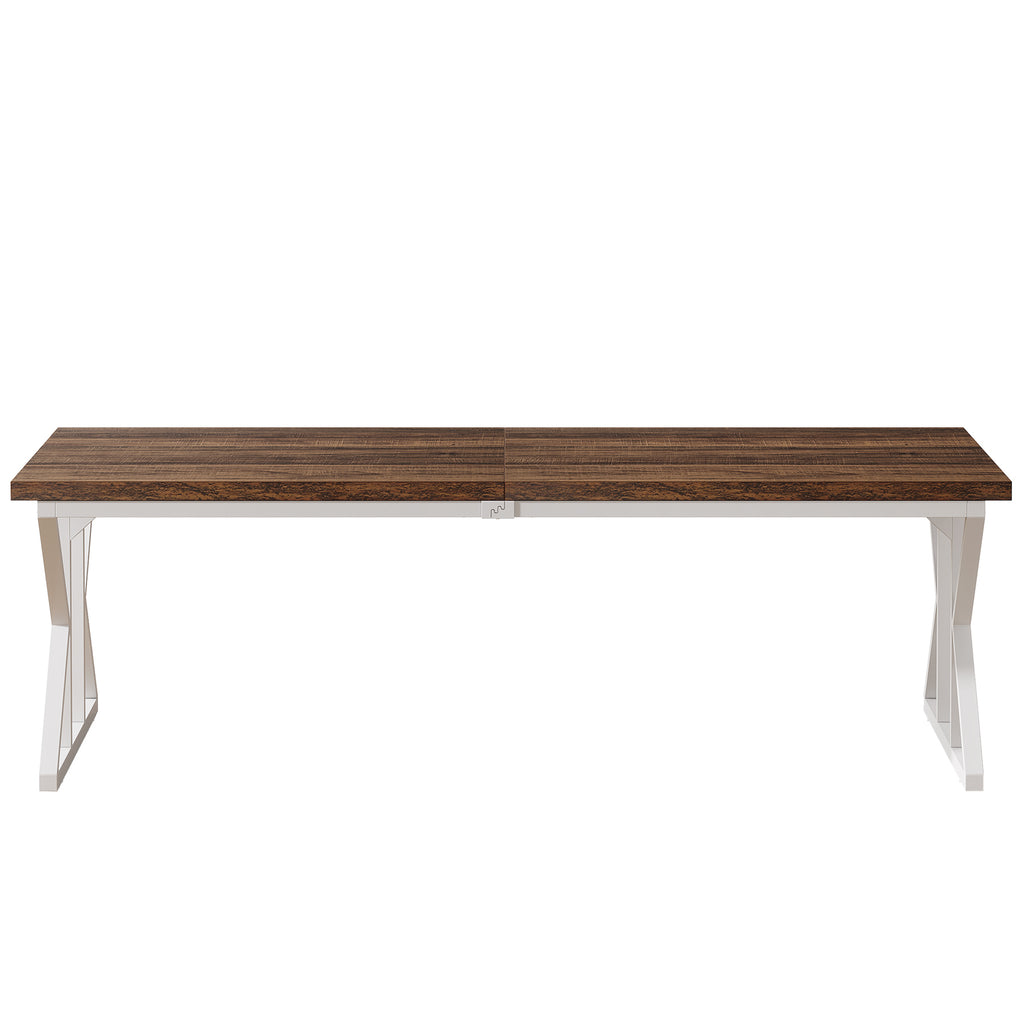 71" Farmhouse Dining Table for 6
