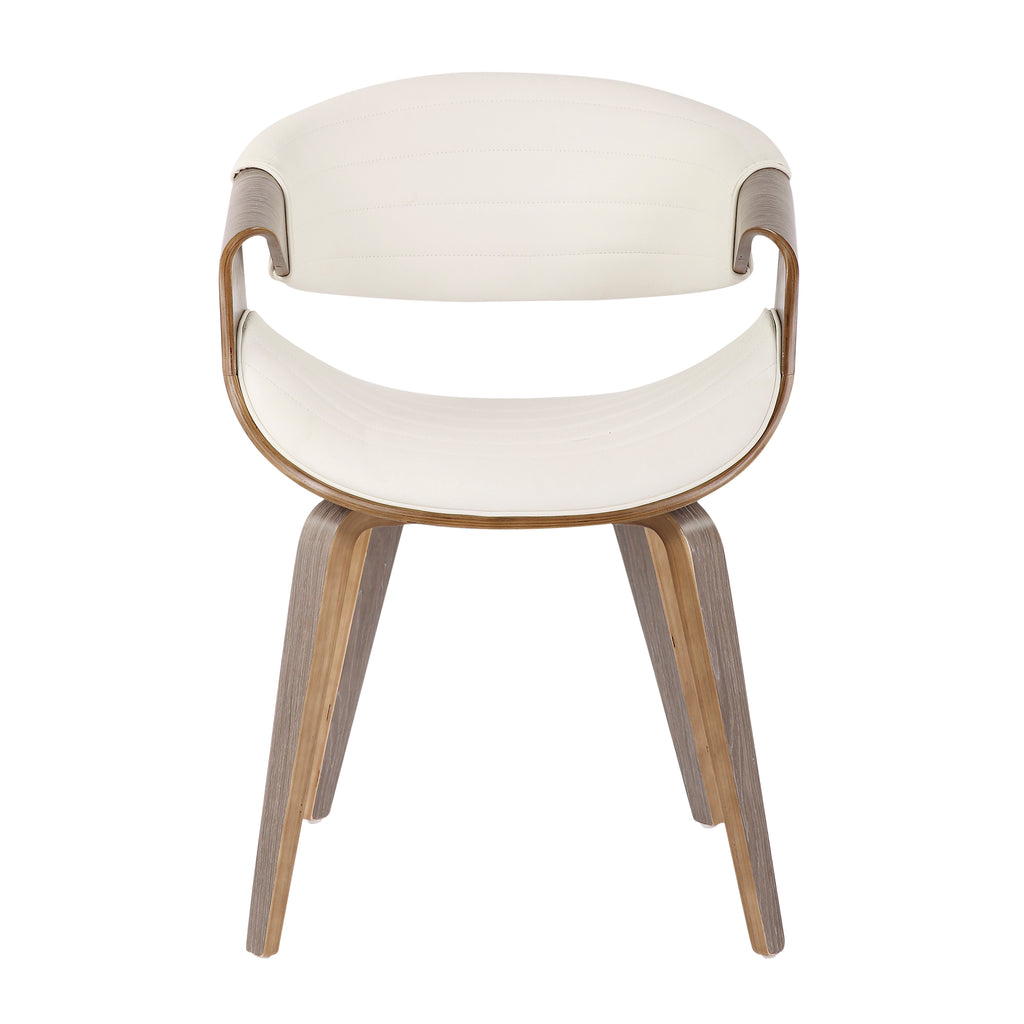 Mid-Century Modern Dining/Accent Chair in Light