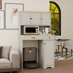 Over the Washer, Dryer and Robot Vacuum Storage Cabinet